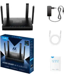 Cudy Router Mesh Gigabit WiFi WR3000 AX3000