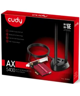 Cudy Network адаптер WE4000 WiFi AX5400 PCI-E