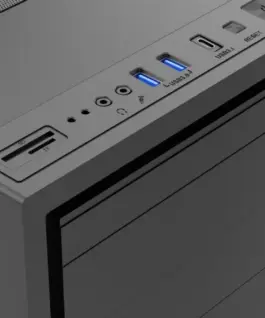 Gembird Компютър Case Midi Tower Fornax K500 ATX