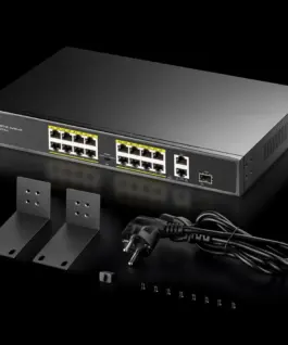 Cudy Switch FS1018PS1 16xFE PoE+ 200W 1xSFP