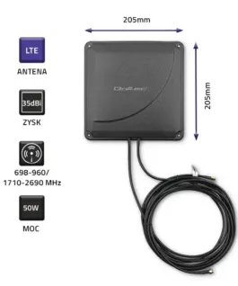 Qoltec Antenna 4G LTE DUAL MIMO booster