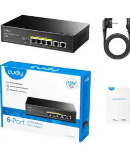 Cudy Switch FS1006P 6xFE