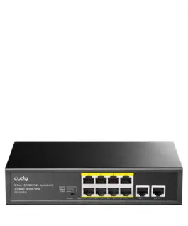 Alternative view of Cudy Switch FS1010PG 8xFE PoE+ 120W Gigabit Uplink