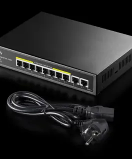 Cudy Switch GS1010PE 8 xGE PoE+ 120W 2xGb Uplink
