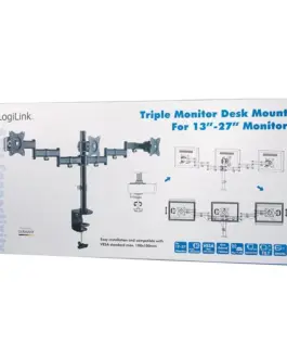LogiLink Triple монитор desk mount