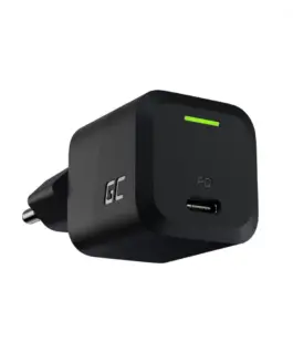 Green Cell зарядно PowerGaN 33W PD 3.0 QC 3.0 USB-C черен