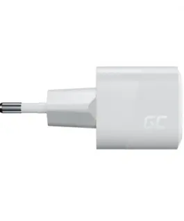 Green Cell зарядно PowerGaN 33W PD 3.0 QC 3.0 USB-C бял