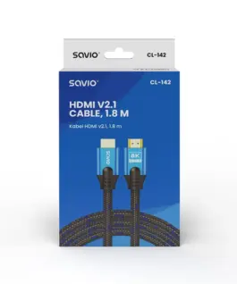 Savio кабел HDMI CL-142 v.2.1 1