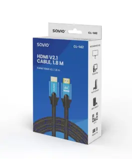 Savio кабел HDMI CL-142 v.2.1 1
