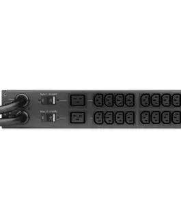 Alternative view of APC Rack Automatic Transfer Switch AP4424A 230V, 32A, IEC 309 in, (16) C13 (2) C19 out