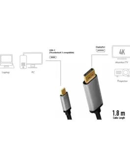 LogiLink USB-C to DP кабел