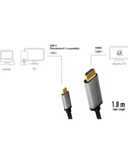 LogiLink USB-C to HDMI кабел