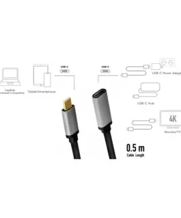 LogiLink USB-C M/F кабел