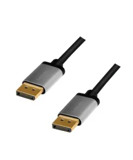 LogiLink DisplayPort кабел DP/M to DP/M 4K/60Hz alu1