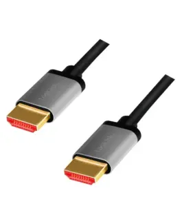Alternative view of LogiLink HDMI 2.1 кабел, 8K/60Hz , alu, 2m