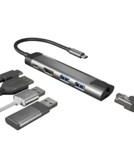 Natec Multi Port Fowler Go USB-C PD