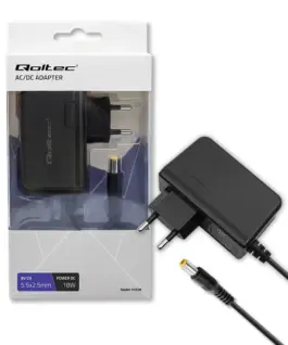 Qoltec Plug in захранващ блок 18W 9V 2A 5.5x2.5