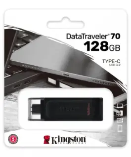 Kingston Pendrive DT70/128GB USB-C 3.2 Gen1