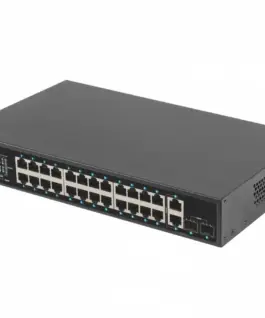 Lanberg Switch 24x1GB POE+ 2xGB RSGE-24P-2GE-2S-25