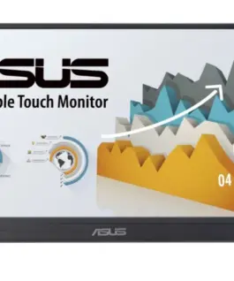 Asus Monitor ZenScreen Touch 15.6 inch MB16AHT FHD (1920 x 1080) IPS 10-point touch Mini-HDMI ergo kickstand tripod socket