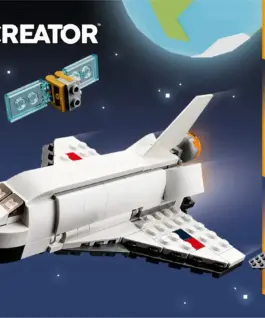 Alternative view of LEGO LEGO Creator 3in1 Space Shuttle (31134)