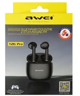 Alternative view of AWEI Bluetooth слушалки 5.3 T26 Pro TWS черен