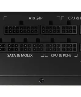 Alternative view of MSI MPG A850G PCIE5 850W 80PLUS GOLD F.MODULAR PSU