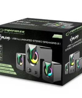 Esperanza Esperanza speakers 2.1 USB RAINBOW SOPRANO