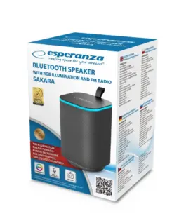 Alternative view of Esperanza Esperanza Speaker BT LED RGB SAKARA
