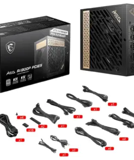 MSI MEG Ai1300P PCIE5 1300W 80PLUS PLATINUM F.MODUL