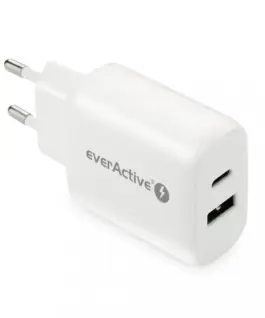 everActive зарядно USB/USB-C QC3.0 25W бял