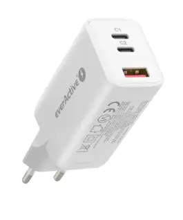 everActive зарядно USB/USB-C QC4+ 65W бял