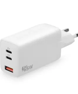 everActive зарядно USB/USB-C QC4+ 65W бял