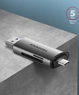 AXAGON AXAGON CRE-SAC USB card reader SD/microSD