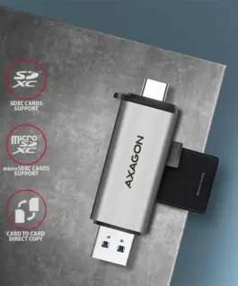 AXAGON AXAGON CRE-SAC USB card reader SD/microSD