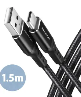 AXAGON AXAGON BUCM-AM15AB cabl e USB-C USB-A 1.5m
