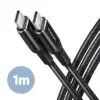 AXAGON AXAGON BUCM-CM10AB cabl e USB-C USB-C 1.0m