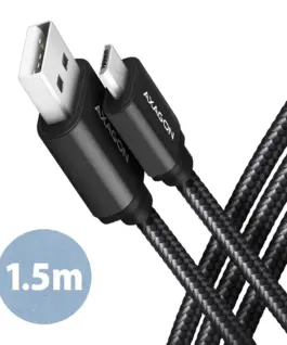 AXAGON AXAGON BUMM-AM15AB cabl e MicroUSB USB-A 1.