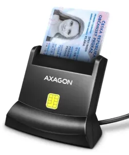 AXAGON AXAGON CRE-SM4N Smart card reader USB 1.3m ca
