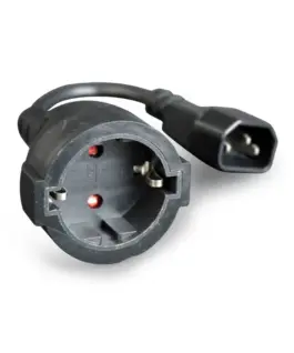 Alternative view of Gembird Power адаптер Cord IEC320 C14->SCHUKO 15cm