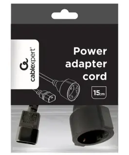 Gembird Power адаптер Cord IEC320 C14->SCHUKO 15cm