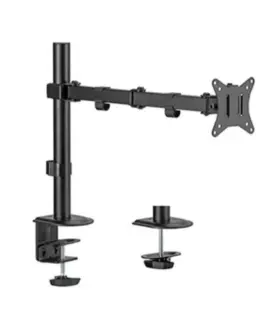 Gembird Adjustable desk display mounting arm (rotate tilt swivel) 17 inches -32 inches up to 9