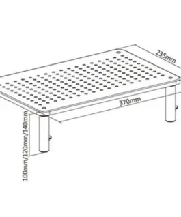 Gembird Adjustable монитор stand