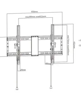 Alternative view of Gembird TV Wall Mount 37 -80 inch tilt