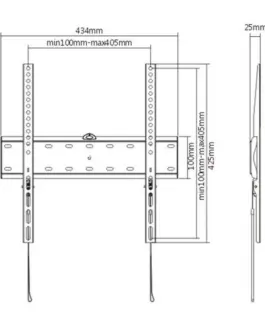 Alternative view of Gembird TV Wall Mount 32 inches - 55 inches 40 kg fixed