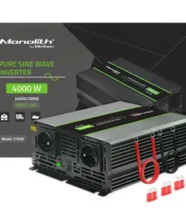 Alternative view of Qoltec Pure Sine Wave Inverter Monolith, 2000W, 4000W