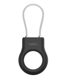 Belkin Secure holder Wire кабел for AirTag черен