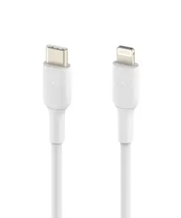 Belkin кабел BoostCharge LTG/USB-C 2m бял