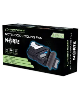 Alternative view of Esperanza Norte USB LED Cooling FAN