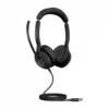 Jabra слушалки Evolve2 50 USB-A UC Stereo